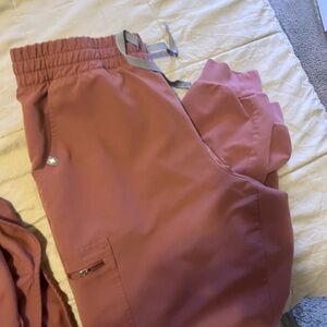 Figs Technical Collection Blush Scrub Pants